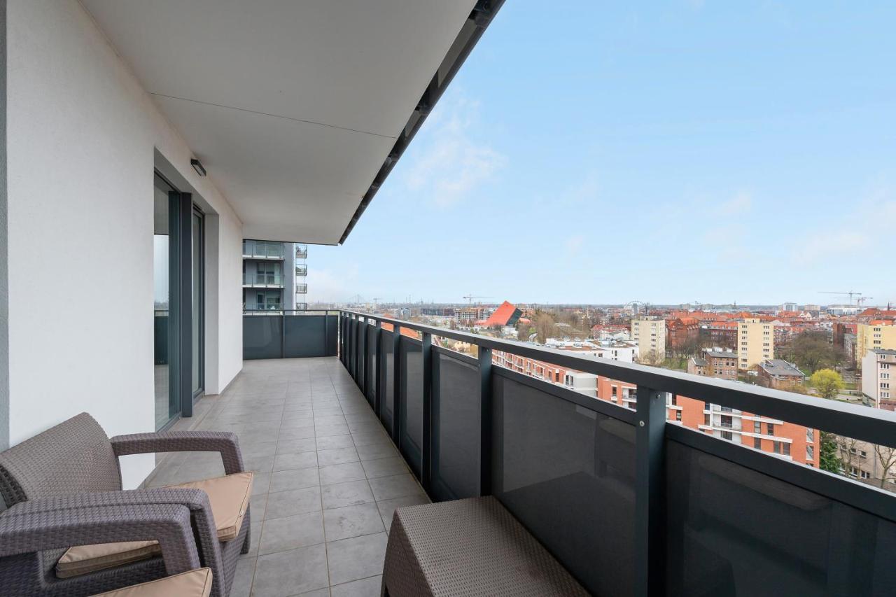 Grand Apartments - Luxury Apartment On The 11Th Floor With A View Of The Old Town Gdansk Exterior photo